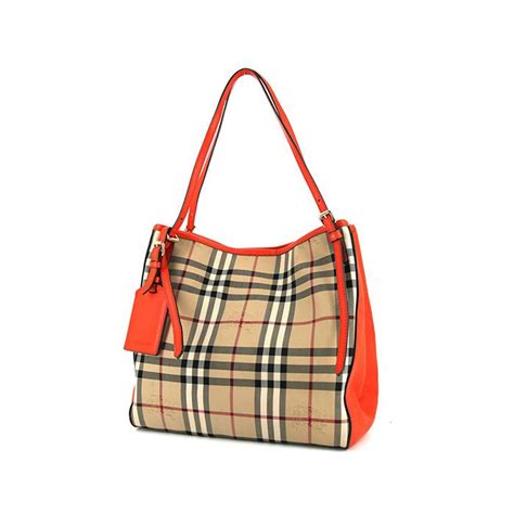 burberry canterbury tote orange|burberry canterbury handbags.